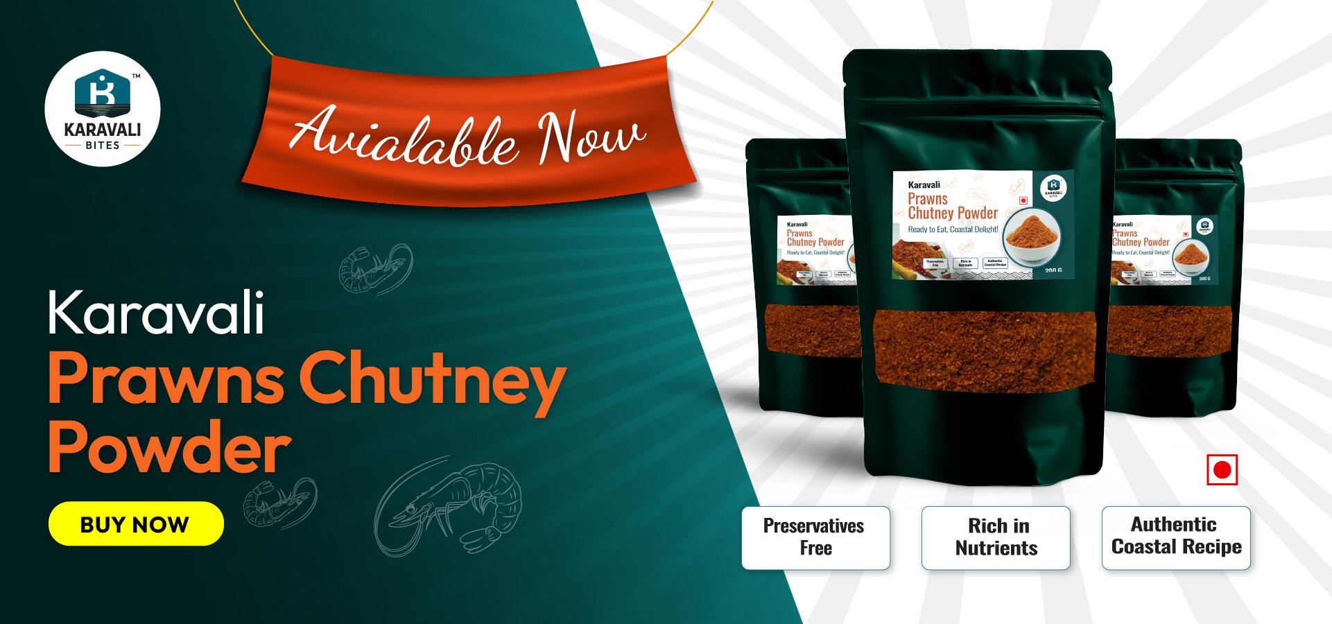 Prawns Chutney powder